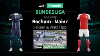 Bundesliga Prognose & Wett-Tipp: VfL Bochum - Mainz | 2022/23