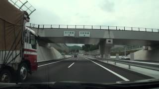 圏央道（首都圏中央連絡自動車道） 相模原愛川～高尾山【外回り】 2014年6月28日開通 （動画は八王子ＪＣＴまで）