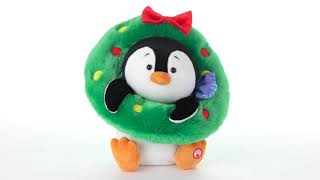 Playful Penguins All Decked Out Musical Plush Penguin With Light and Motion