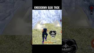 Knockdown Gloo Wall Trick 🔥 Free Fire Gloo Wall Tricks #srikantaff