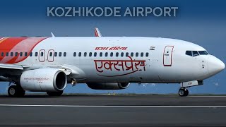 KOZHIKODE AIRPORT AIR INDIA EXPRESS LANDING AND TAKEOFF | CALICUT AIRPORT PLANE SPOTTING