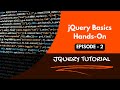Getting Started with jQuery | Introduction to jQuery | jQuery Tutorial for Beginners #jquerytutorial