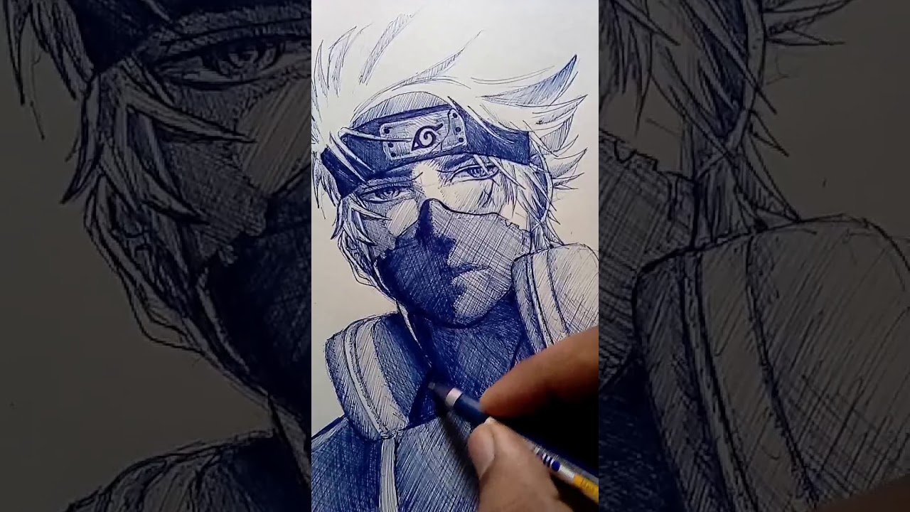 Pen Drawing Making Anime пёџ Youtube