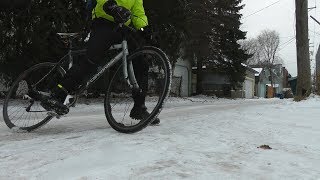 Winter Bicycle Communiting in Minnesota