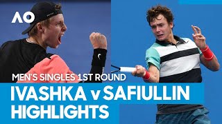 Ilya Ivashka vs Roman Safiullin Match Highlights (1R) | Australian Open 2021