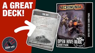 NECROMUNDA OPEN HIVE WAR CARD PACK - What's Included \u0026 How Do They Work?