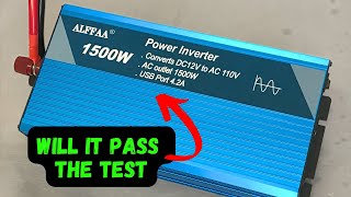 You Won't Believe the Power of ALFFAA's 1500W Pure Sine Wave Inverter!