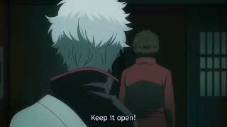 Gintama Funny Scenes # 1 - Scared Gintoki singing Doraemon song #gintoki #anime