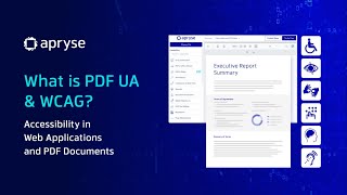 What is PDF UA & WCAG? Accessibility in Web Applications and PDF Documents