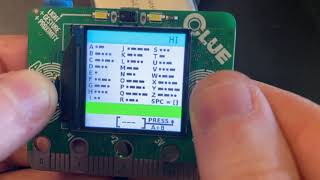 Transmit wireless messages between two CLUE boards using morse code!