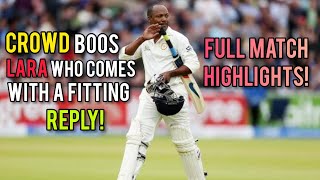 Home Crowd Boos Lara Who Comes With A Fitting Reply! West Indies V Australia | 2nd Test Highlights