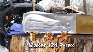 9mm 124 grain Maker P-rex ballistics gel test
