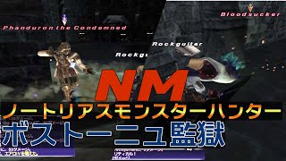 【FF11】ノートリアス・モンスターハンター#39【ボストーニュ監獄】72時間ポップの兄弟NMは現在も健在