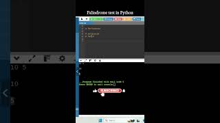 🔍 How to Check if a String is a Palindrome in Python | Easy Python Tutorial