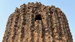 World heritage tower from 10th century and tomb - Qutb Minar