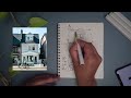 3 steps to stunning minimal urban sketching