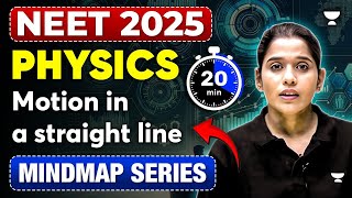 NEET 2025 Physics | Motion In a Straight Line | Mind Map Series | Preeti Diwakar