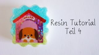 Großes Resin Tutorial Teil 4: Das Lackieren | Anielas Fimo