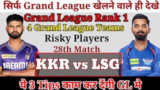 KKR VS LSG Dream11 prediction | KKR vs LKN Dream11 Team Analysis | Kolkata vs Lucknow Dream11 Team
