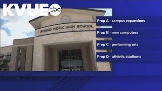 Round Rock ISD considering 4 bond propositions