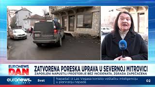 Zatvorena filijala Poreske uprave Republike Srbije na severu Kosova i Metohije