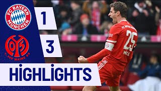 FC Bayern München - 1. FSV Mainz 05 1-3 | Highlights | Matchday 29 – Bundesliga 2023/24