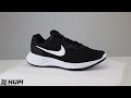 tênis nike revolution 6 preto e branco