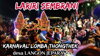 LARIRI percussion || di Festival LOMBA TONGTEK desa LANGON JEPARA 2023