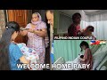 🇮🇳🇵🇭 Life in India: Welcome Home Baby Boy. Days 1 & 2 After Delivering a Baby. Walking after C-Sec