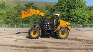 2016 JCB 535-70 Telescopic Forklift (SN: 1623) For Sale | Maltby, UK Auction - 29 June 2022