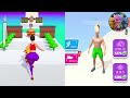 muscle rush vs twerk team max level 26 gameplay walk funny gaming most popular @welldoragaming