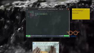 Learning Rust Programming - String - Challenge 6 #coding #asmr #programming #rust