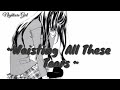 Wasting all these tears ~nightcore~