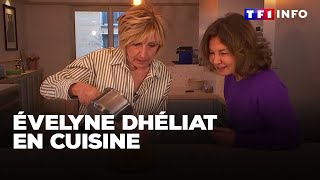 Évelyne Dhéliat en cuisine : gourmandise et espièglerie au menu｜TF1 INFO