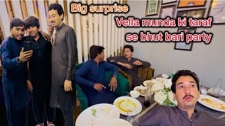 Big Surprise ￼Vella Munda Ki Taraf Se Bhut Bari Party 🎉Desert Women Life in Punjab Alia Vlogs