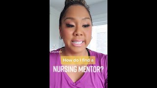Nursing mentor questions: How to find a nursing mentor🤔🆘#shorts #fyp #fypシ #nursingstudents #mentor