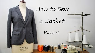 How to sew a jacket - part 4