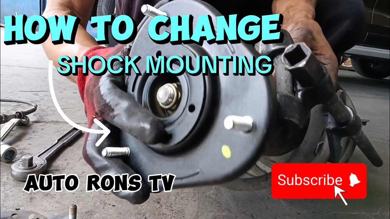 How To Change Shock Mounting Youtube