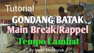 Tutorial | Teknik Bermain Break/Rappel | Tagading Batak | By Aman Manihuruk