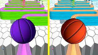 Going Balls (Maze) Vs Reverse ⚽😵⚽New Video Gameplay (All Levels 4K)