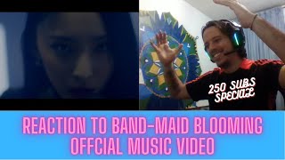 FIRST TIME REACTION! TO BAND-MAID BLOOMING (Official music video) 250 SUBS SPECIAL!