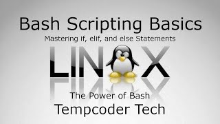 Bash Scripting Tutorial Part 2 Mastering if, elif, and else Statements