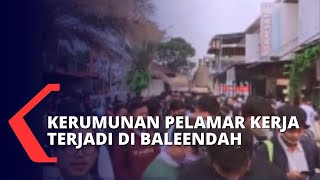 Viral Kerumunan Pelamar Kerja Dianggap Langgar Protokol Kesehatan, Polisi Tegur Pihak Perusahaan!