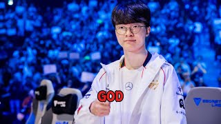 T1 VS BLG 4세트 FAKER 사일러스 미친 슈퍼플레이