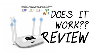 Unlocked 4G LTE Wireless Router 300Mbps Wifi Router with sim card