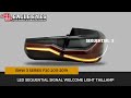 BMW 3 SERIES F30 11-19 LED SEQUENTIAL SIGNAL WELCOME LIGHT HUGE STYLE TAILLAMP