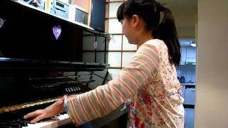 Dodo Ruo piano contest practice at home