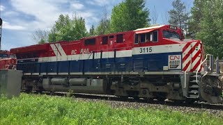 CN 3115 BCR Heritage Unit