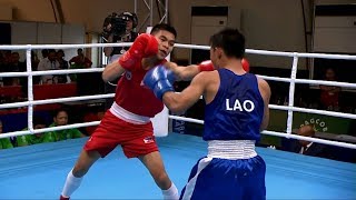 Philippines vs Laos | Boxing Men's Light Flyweight [46-49Kg]  - QF | 2019 SEA Games