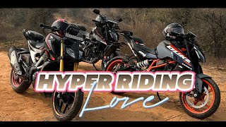 SUNDAY RIDE [HYPER RIDING] HIGHWAY WITH APACHE RTR310,DUKE390,DUKE250/Ultimate adventure🛞💀🔥